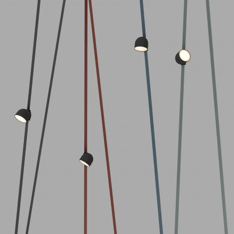 Трековый светильник 48V Denkirs Belty Spot DK5542-BK (LED)