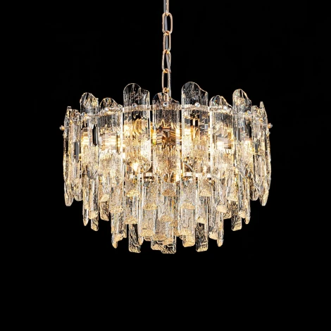 Подвесная люстра хрустальная Modelux MODELUX ML.7083.8 GD