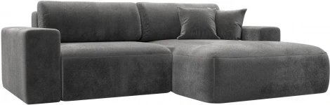 Диван угловой Лига-036 НПБ Классик правый угол Лига Диванов (Велюр) арт.127737