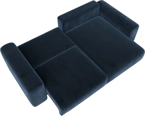 Диван угловой Лига-056 НПБ угол универсальный Лига Диванов (Велюр) арт.129151