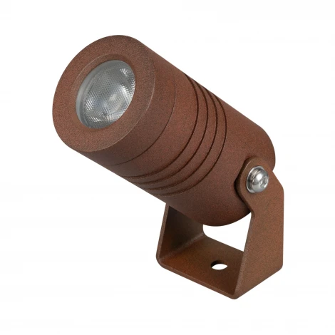 Прожектор уличный KT-RAY-COLOR-R42-6W RGB (RS, 25 deg, 12V) (Arlight, IP67 Металл) 053630 (LED)
