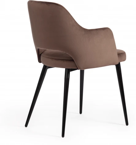 Обеденный стул Tetchair VALKYRIA (Ткань,Металл/Коричневый)