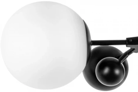 Потолочная люстра на штанге Lightstar Croco 815557 (220V, шарики, молекулы)