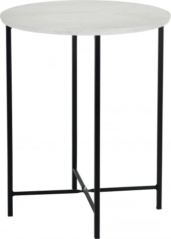 Стол журнальный BeautyStyle 16 дуб дымчатый/черный Mebelik арт.008492