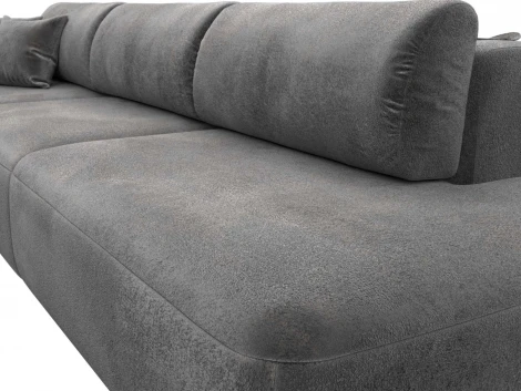 Диван прямой Лига-036 НПБ Модерн Лонг подлокотник слева Лига Диванов (Велюр) арт.127697L