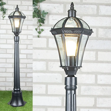 Наземный фонарь Elektrostandard Capella черный F