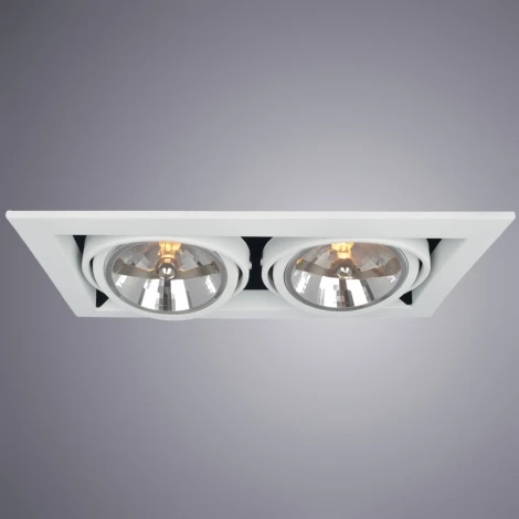 Встраиваемый точечный светильник Arte Lamp Cardani Grande A5935PL-2WH