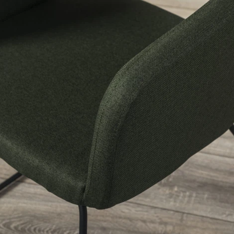 Стул R-Home Oscar тёмно-зеленый/Линк