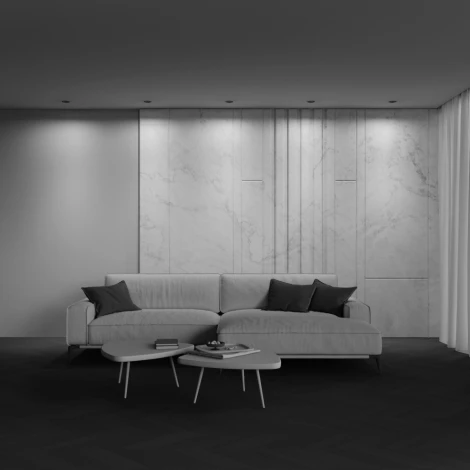 Встраиваемый светильник круглый Maytoni Parete DL100-12W2.7-3-4K-RD-B (LED, 220V, круглые)