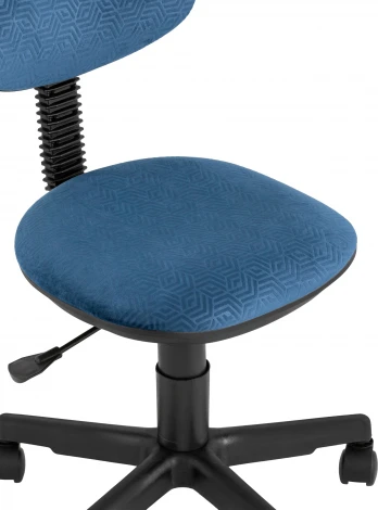 Кресло компьютерное детское Stool Group УМКА геометрия синий УТ000035234