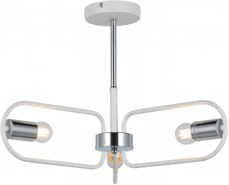 Потолочная люстра на штанге ILLUMICO IL8253-3COU-79 WH CR (220V)