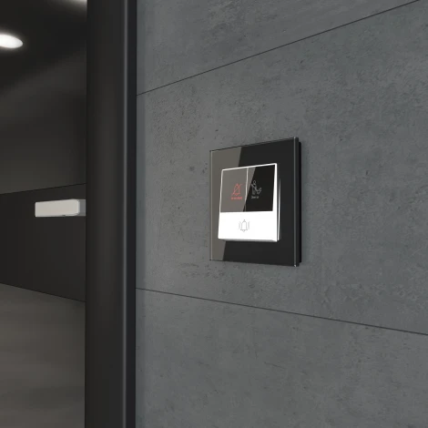 Кнопка звонка с индикацией для отелей (белый) Werkel W1114601 (a054308)