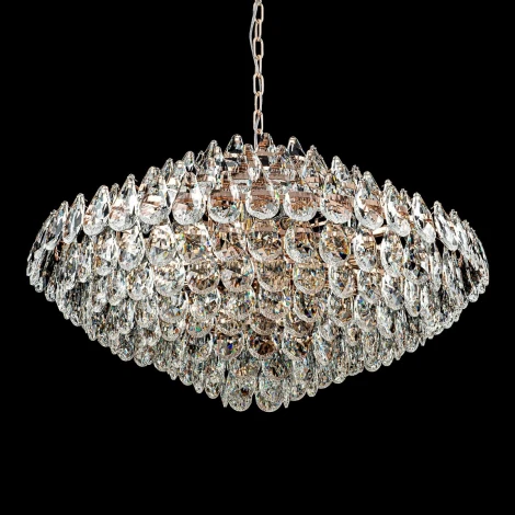 Подвесная люстра хрустальная Modelux MODELUX ML.8861.24P GD