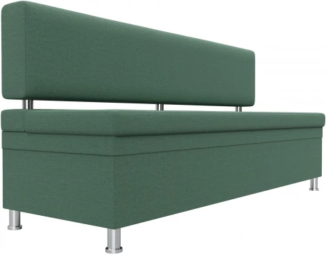 Диван кухонный прямой Стайл (Зеленый/Рогожка) Лига Диванов арт.123787