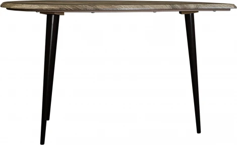 Стол журнальный BeautyStyle 28 дуб крымский состаренный/черный Mebelik арт.009008