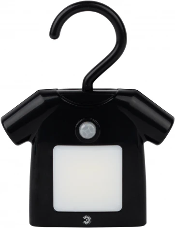 Ночник светодиодный с датчиком движения на батарейках ЭРА NLED-486-1W-MS-BK
