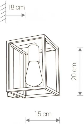 Бра Nowodvorski Crate 9046 (220V)