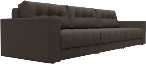 Диван прямой с декором Лига-049 НПБ Лонг Лига Диванов (Рогожка) арт.128417