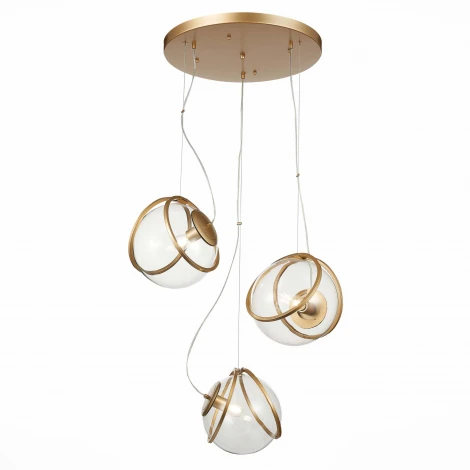 Подвесной светильник Acerra SL1181.313.03 ST Luce (220V, на тросе, шарики)