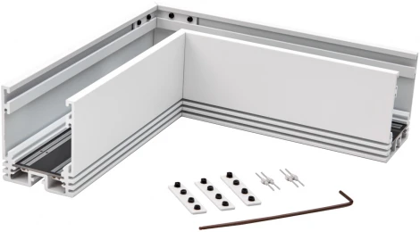 Соединитель угловой для низковольтного шинопровода SWG SY SY-601901-CN-WHMR-PCB