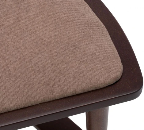 Вешалка костюмная с сиденьем В 26Н средне-коричневый от фабрики Mebelik