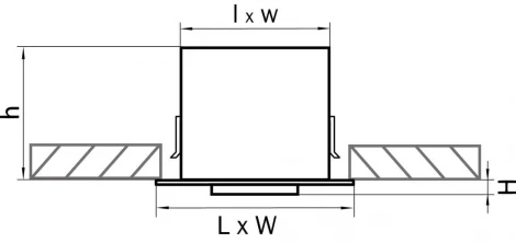 Встраиваемый точечный светильник Lightstar Cardano 214118 (220V)