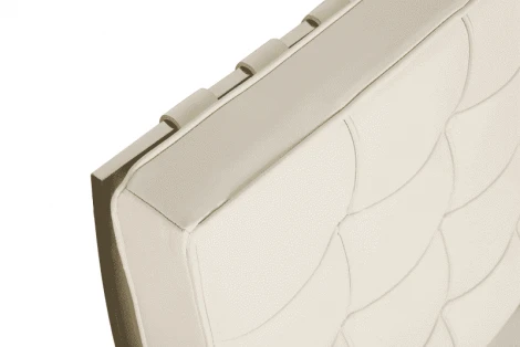 Диван Barcelona Style Loveseat Sofa Белая кожа