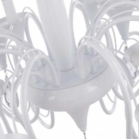 Подвесная люстра Arte Milano AM349920 349920/8-4 WT (220V, подвески, на цепи, подсвечник, свеча)