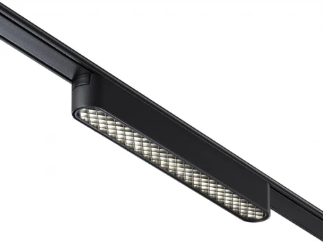 Трековый светильник Novotech Smal 359246 SHINO черный для низковольтного шинопровода IP20 LED 12W 48V 720Лм 3000К