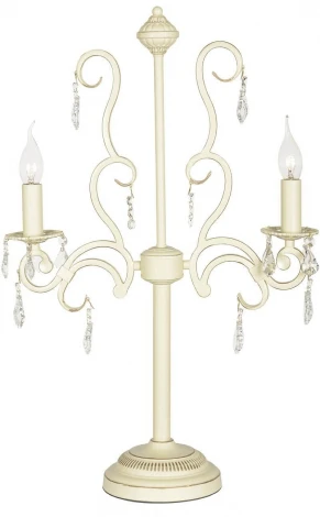 Интерьерная настольная лампа Arti Lampadari Gioia E 4.2.602 CG (220V, подвески, подсвечник, свеча)