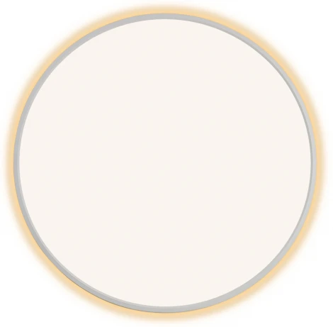 Настенно-потолочный светильник круглый светодиодный с подсветкой Citilux Norma CL748600 (220V, круглые, IP40)