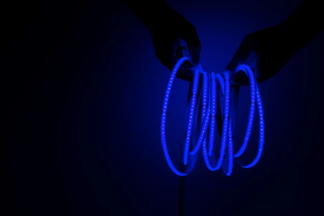 Светодиодная лента 480S-RGB, 9,6Вт/м, RGB, 24V DC, IP20, 5м Fiberli 480S 12840204