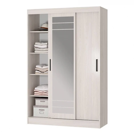 Шкаф БТС-купе Тео ШКК-02, ясень белый