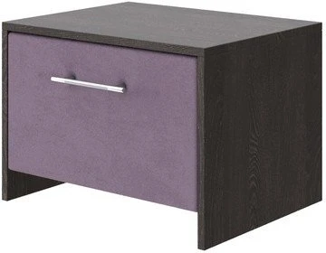 PROxSON Тумба Varna (ЛДСП Кантербери+ткань Дуб Кантербери/Ultra Сливовый) 51x40