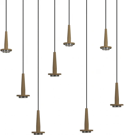 Подвесной светильник без плафона Mantra Andromeda 8934 (LED, 220V, на проводе)