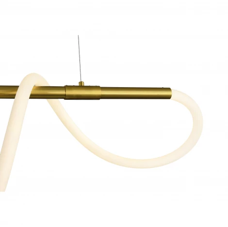 Подвесной светильник Donolux Tuba DLSP18900N1260Brass 70Вт неон D25xL3600мм 4000К, IP20, цвет арматуры латунь