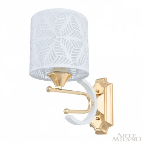 Бра Arte Milano Florentia-2097 302097/1W Wh/Gd (220V)
