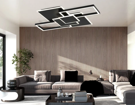 Потолочная люстра светодиодная с пультом Ambrella Acrylica FA1032