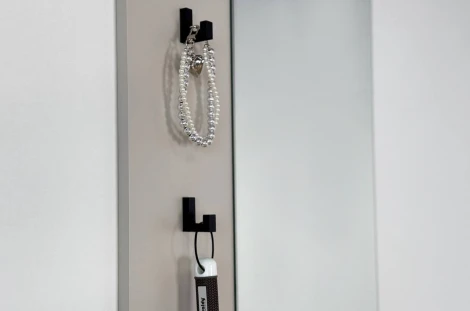 Зеркало Мерси Mebelson (ЛДСП,Зеркало,Пластик,Дерево/Бежевый) арт.177192,3367