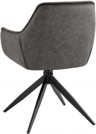 Стул обеденный Alba серый спинка экокожа УТ000037119