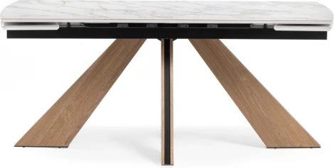 Керамический стол Шаннон 180 (Шаннон 180(240)х90х79 carla larkinm / дуб монтана) Woodville арт.588055