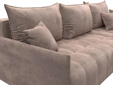 Диван угловой Лига-054 НПБ угол универсальный Лига Диванов (Велюр) арт.129034