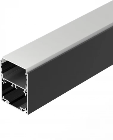 Профиль SL-LINE-4050-3L-2000 ANOD BLACK (Arlight, Алюминий) 044670