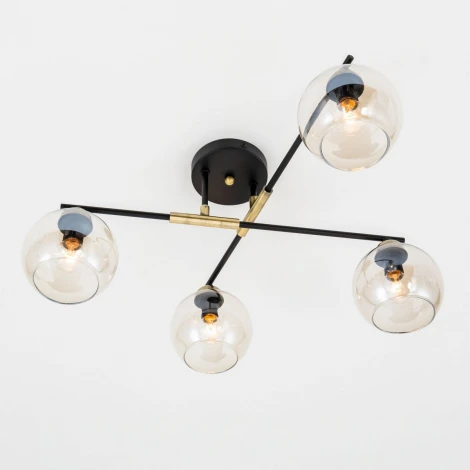 Люстра потолочная на штанге Анри CL124145 (220V, шар)