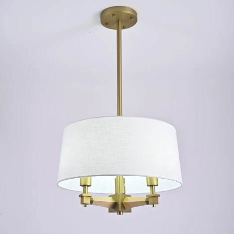 Потолочная люстра на штанге ImperiumLoft Jorgenson White Stavra-Triple01 (243333-26)