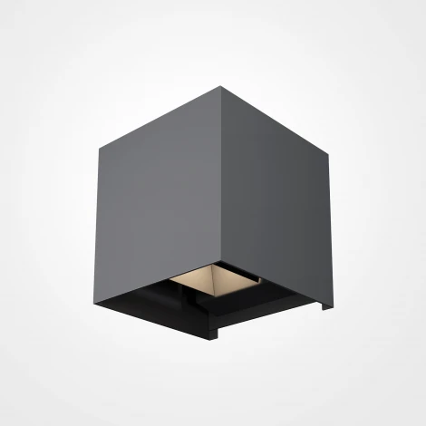 Архитектурная подсветка Maytoni Fulton O572WL-L20GR3K (LED, 220V, куб, IP54)
