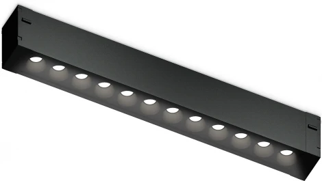 Трековый светильник магнитный светодиодный диммируемый Ambrella TRACK SYSTEM GL1302 (регулировка яркости, 220V, пульт управления, управление смартфоном, умный дом - LampSmart)