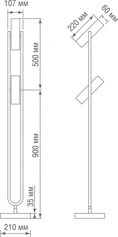 Donolux T111022 T111022/2black