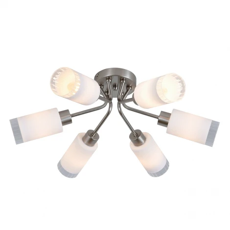 Потолочная люстра Escada Muscari ES0000042 150004/6C E14*40W Nickel