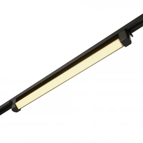 Трековый светодиодный светильник 220V однофазный MyFar Лайнс MT0112-30W3K-B